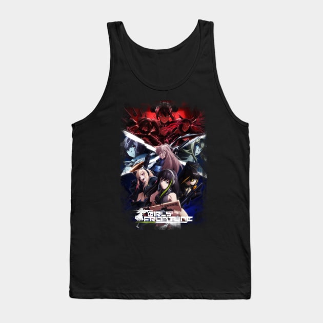 M950A The Tactical Maid - Game-Inspired T-Shirt Tank Top by WalkTogether